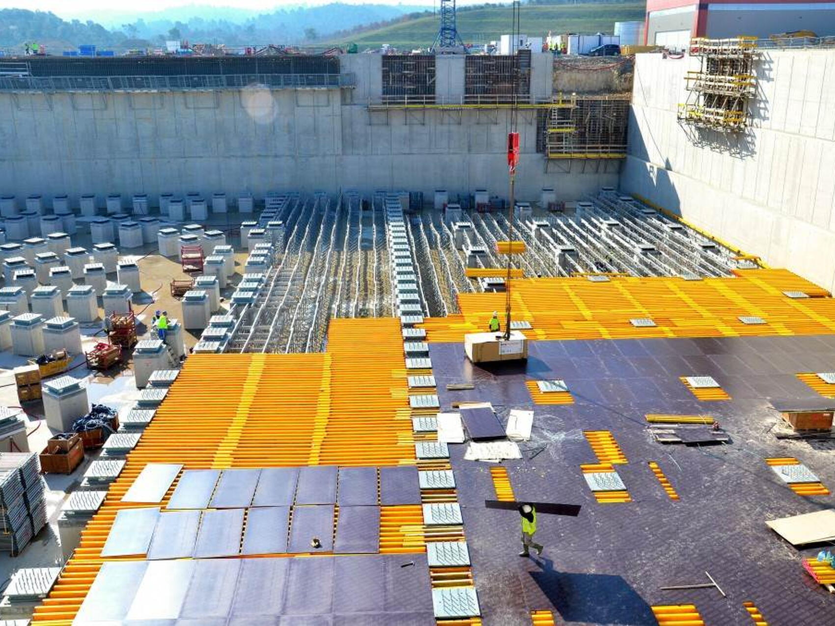 Sous le Bâtiment Diagnostics, ça avance !