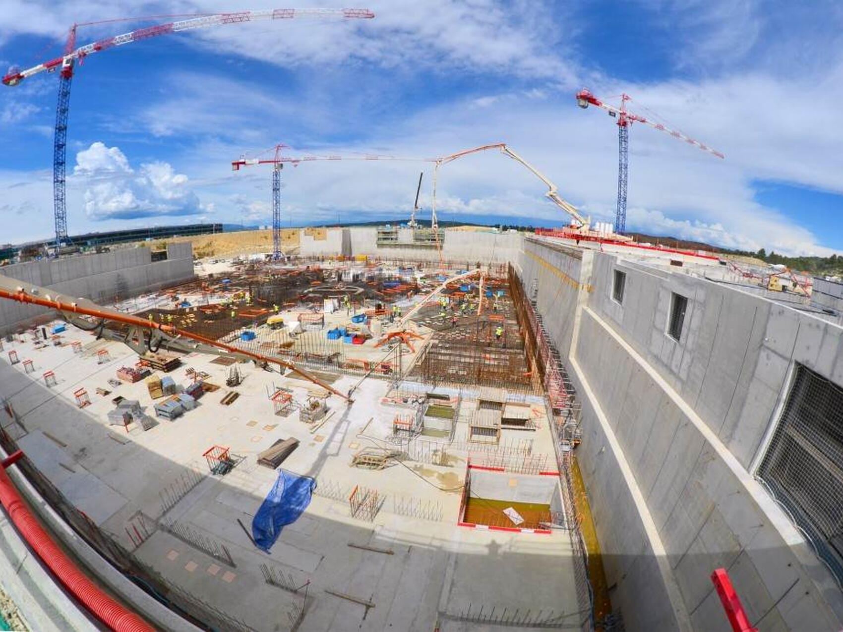 Toute la fosse dans une photo