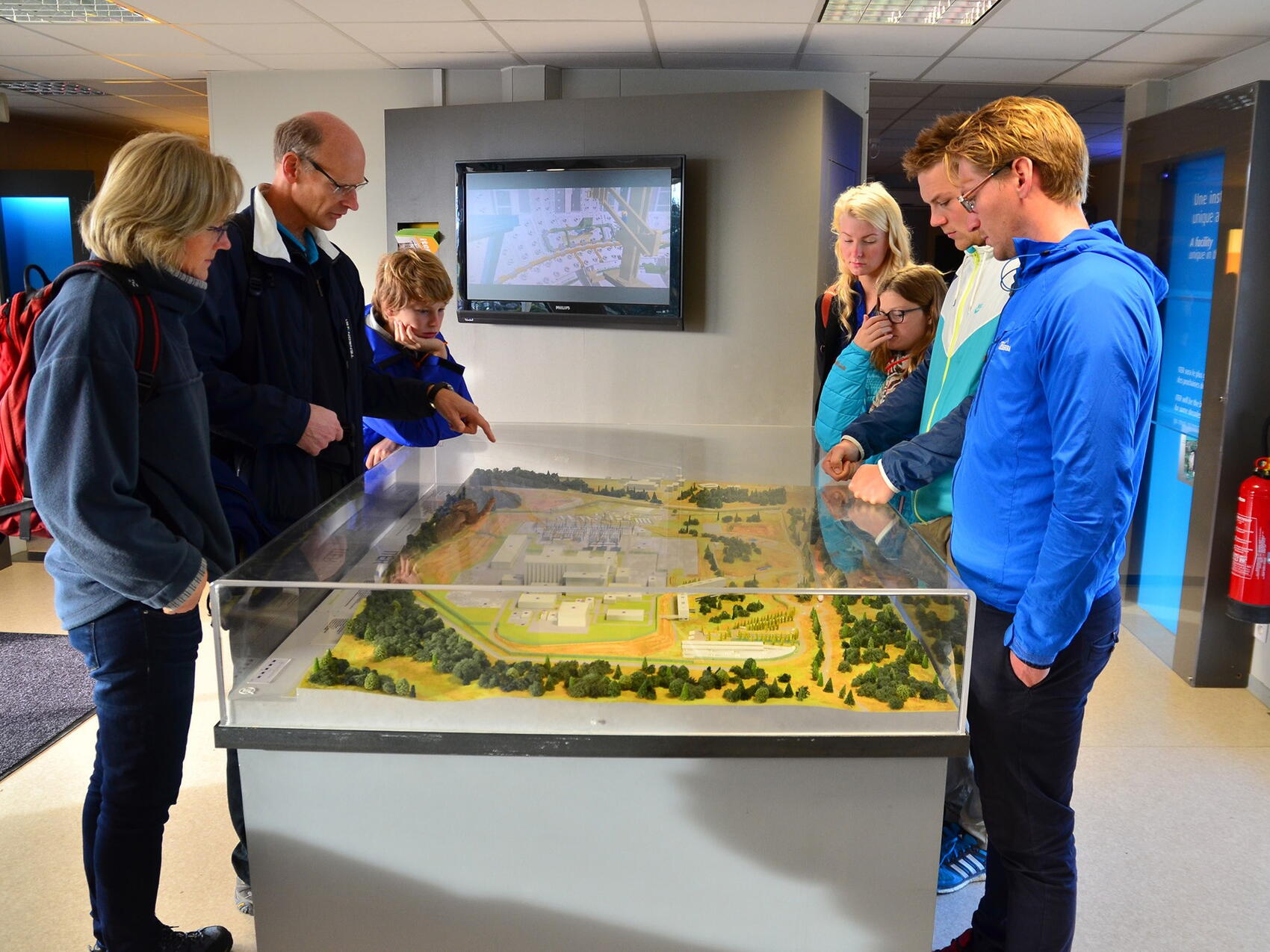 Looking over the ITER site