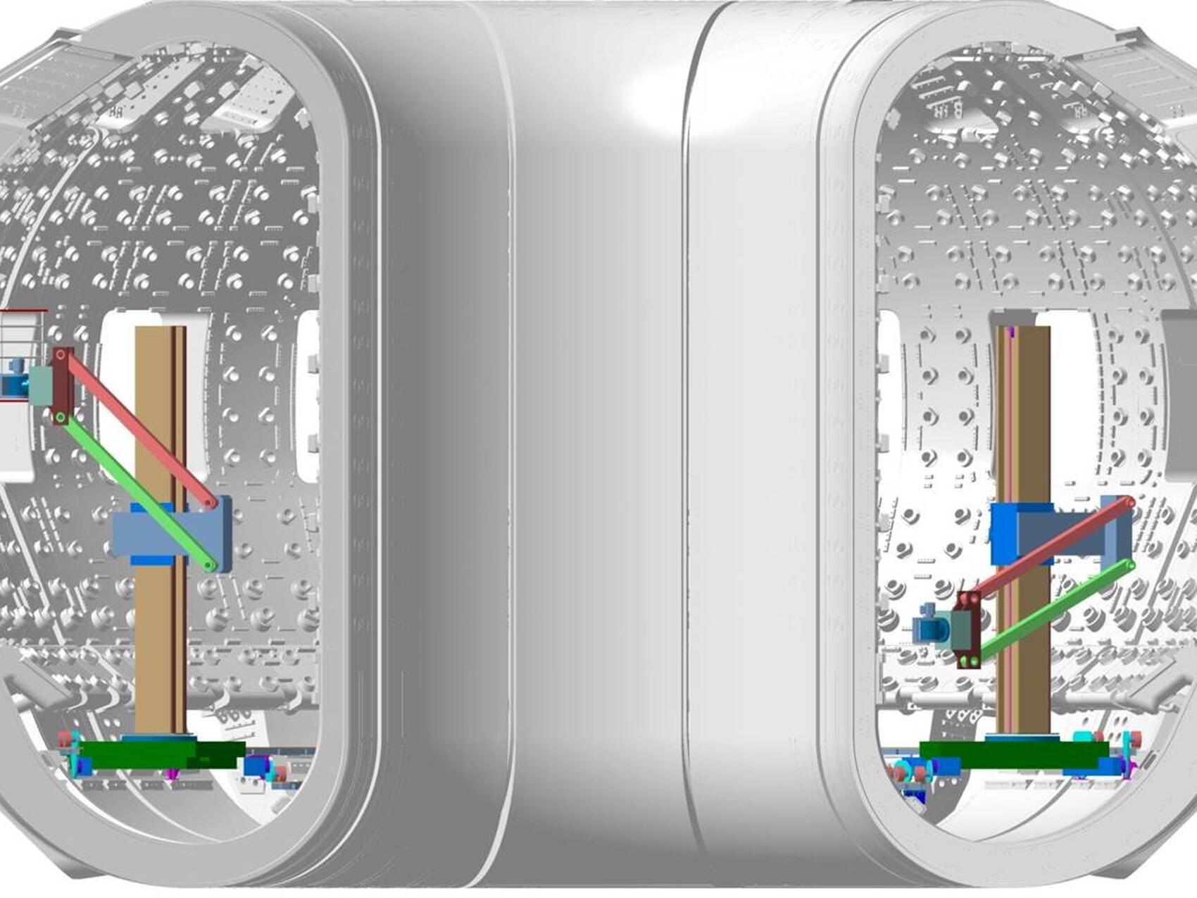 In-vessel tower crane (1/2)
