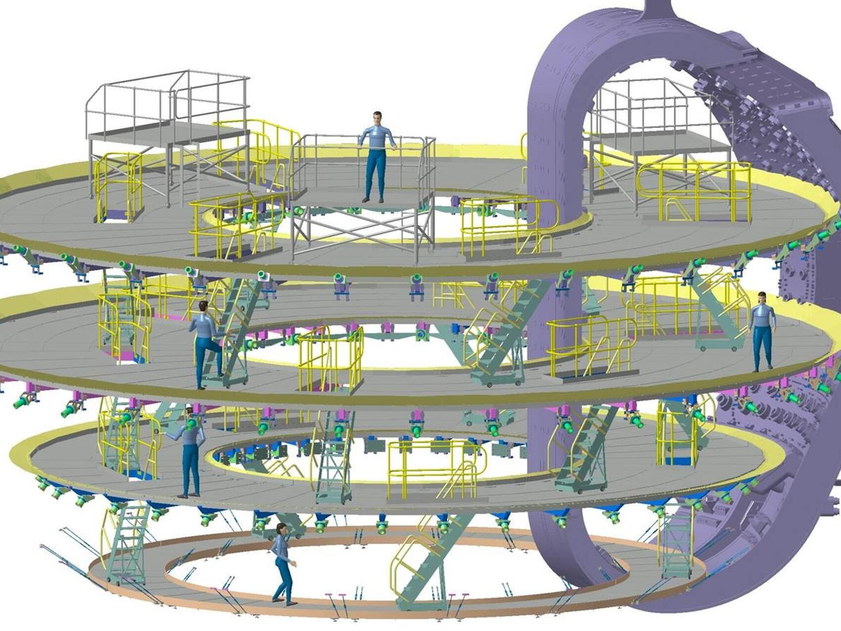 Staging for personnel access