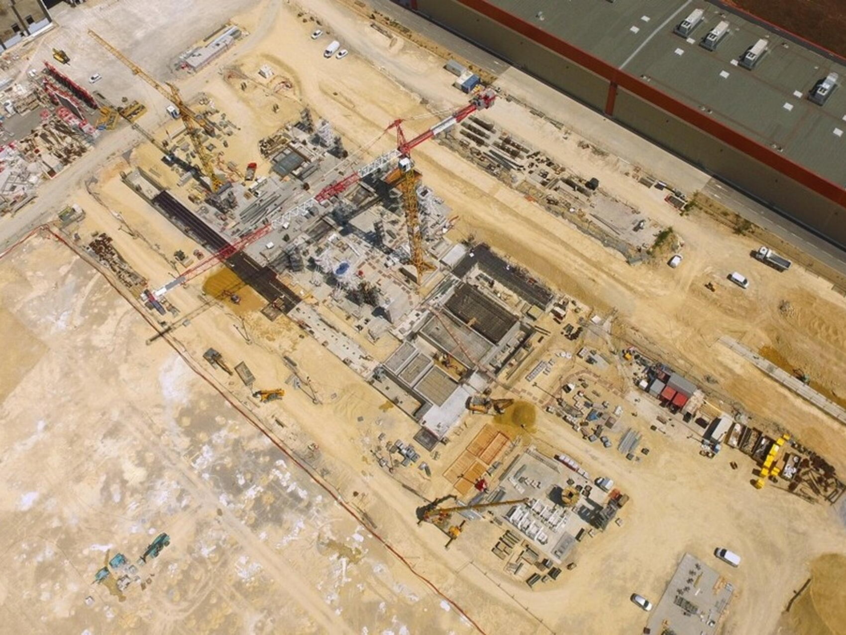 Construction progresses on 5,400-m² facility at ITER