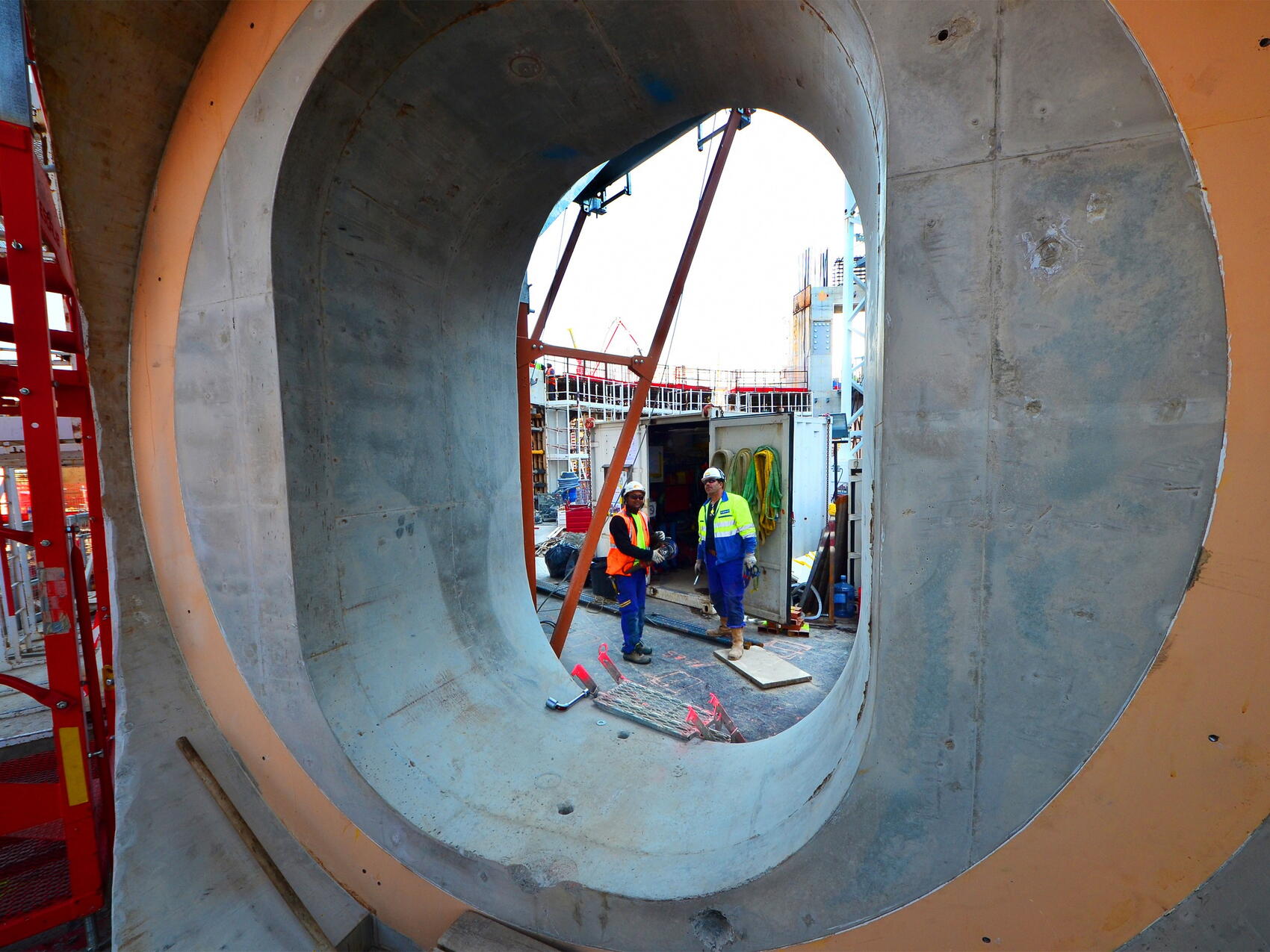 Special openings for neutral beam injectors