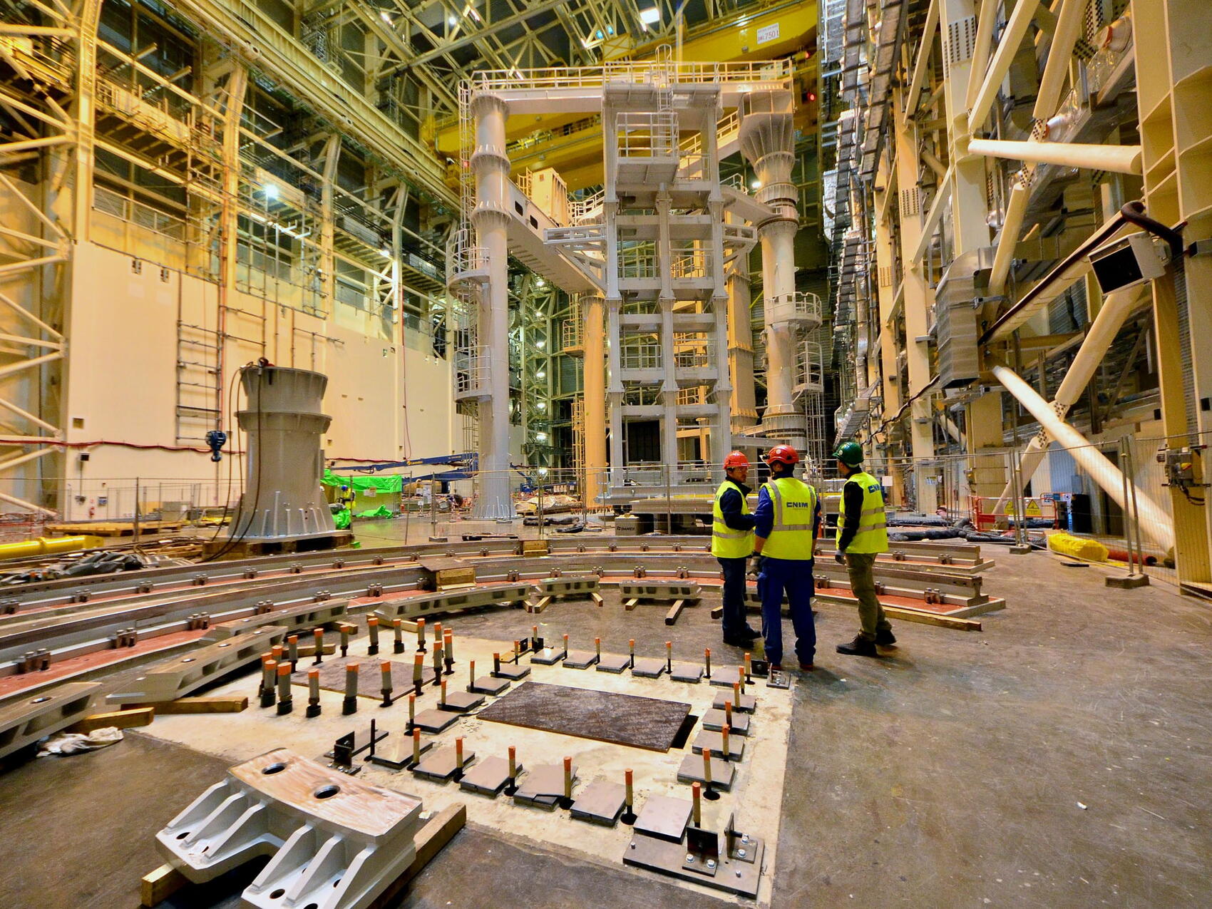 First segment positioned