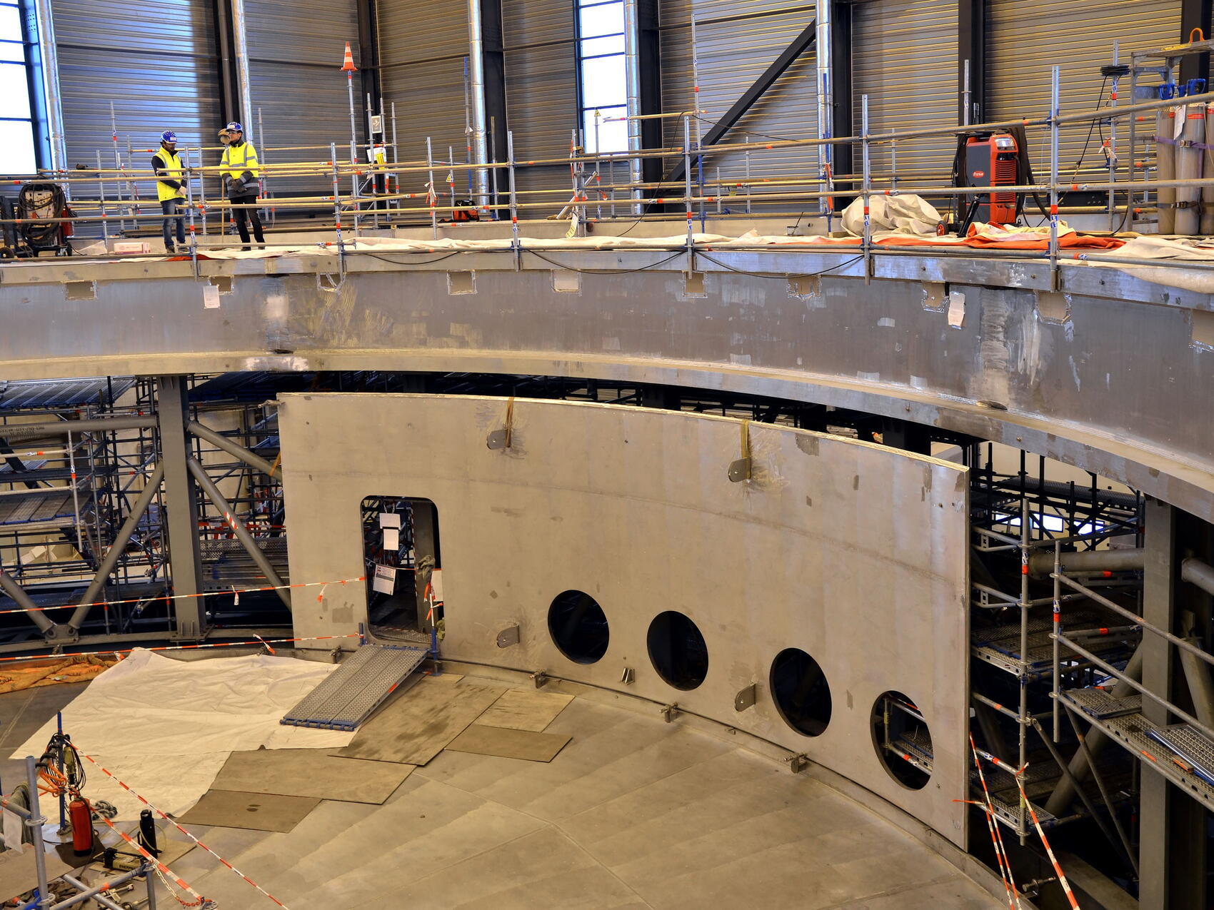 Final assembly in progress