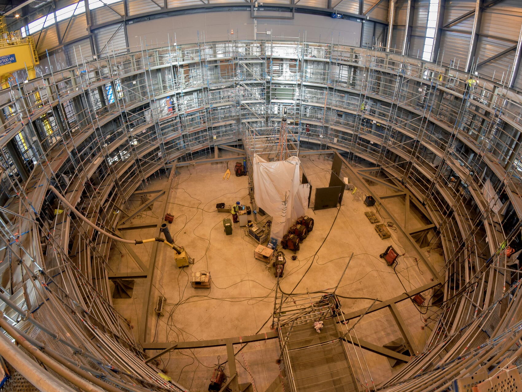 Lower cylinder: ready in March