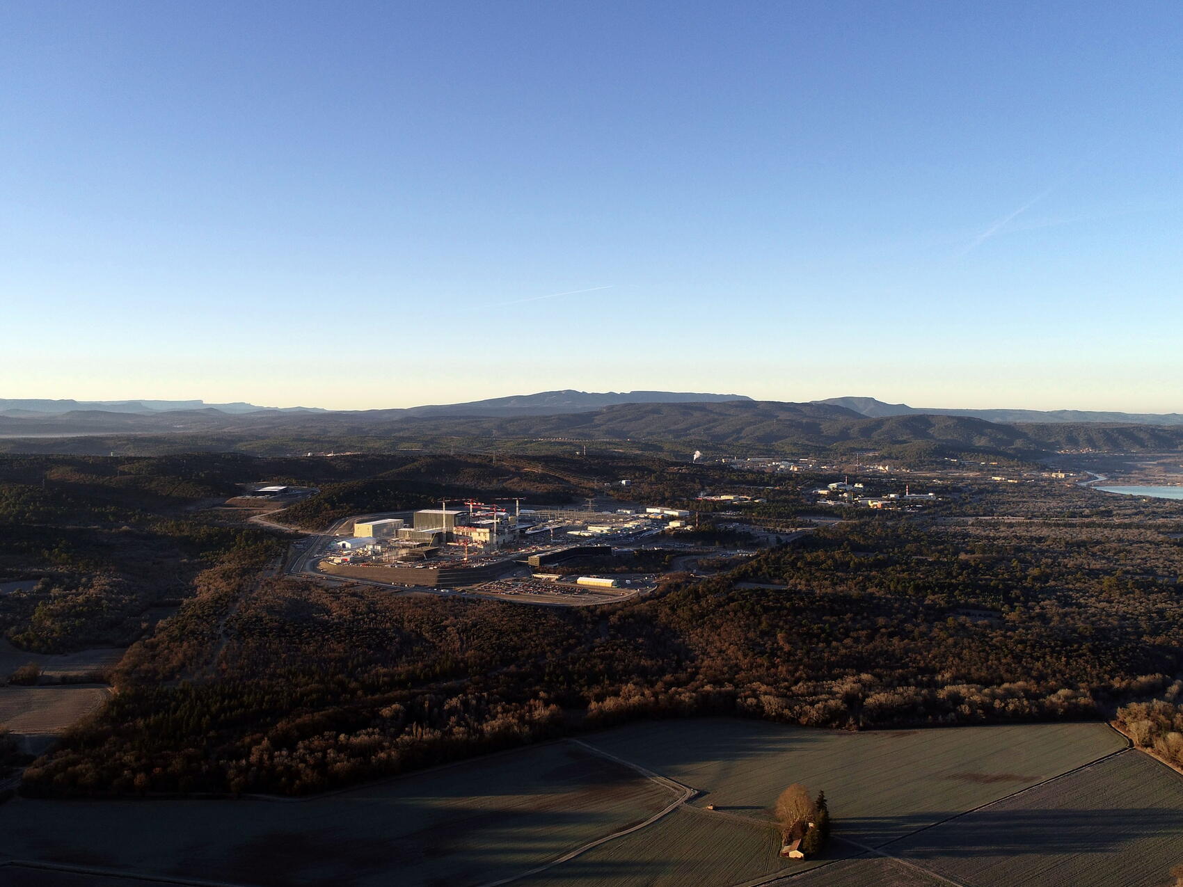 A futuristic enclave