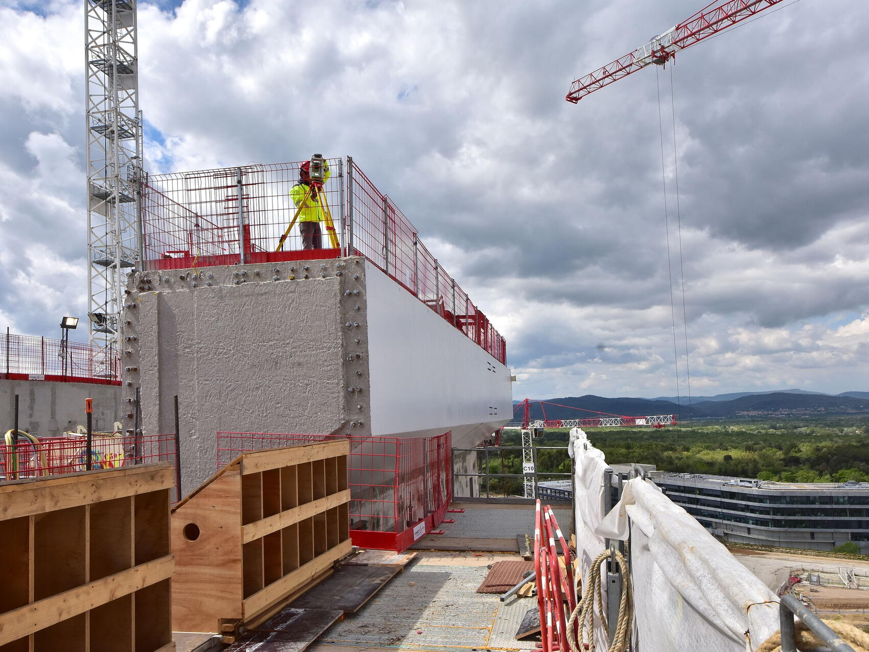 Looks like a balcony