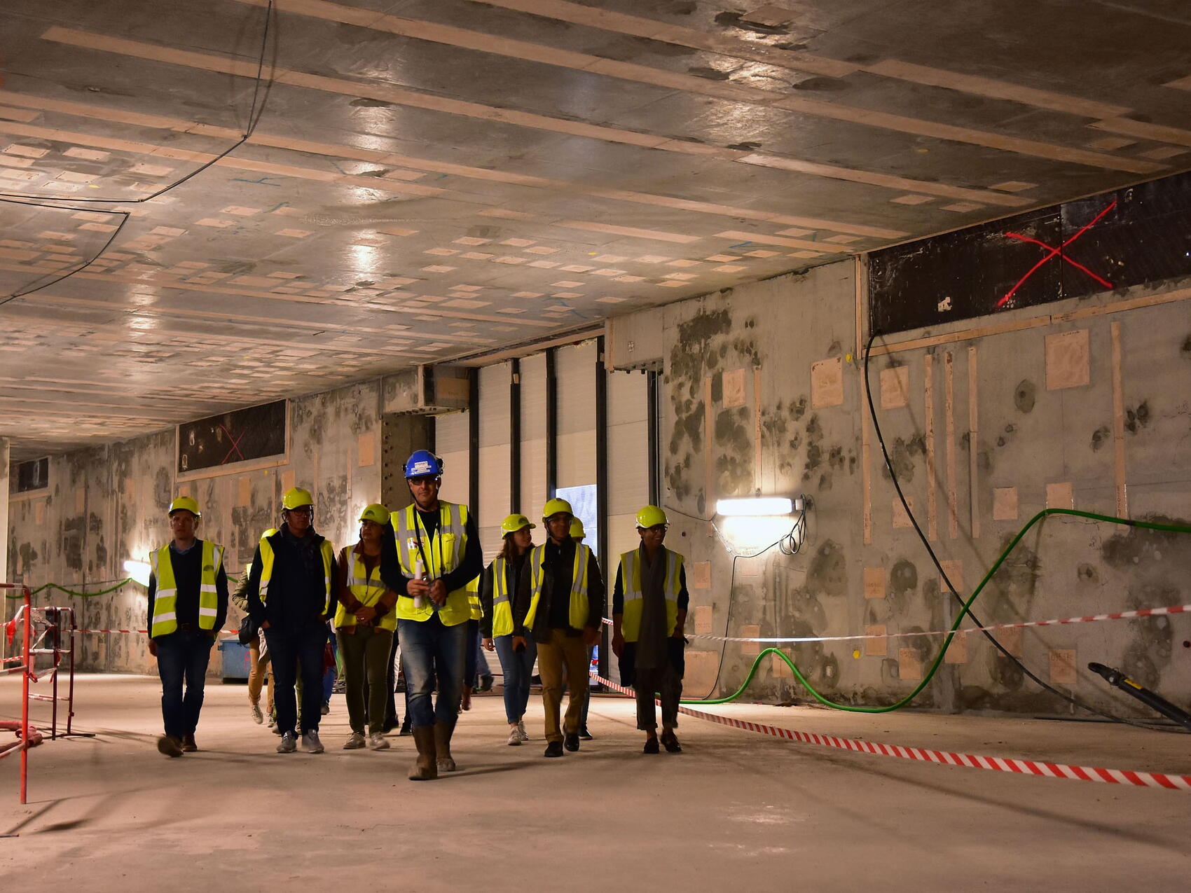 Into the concrete maze