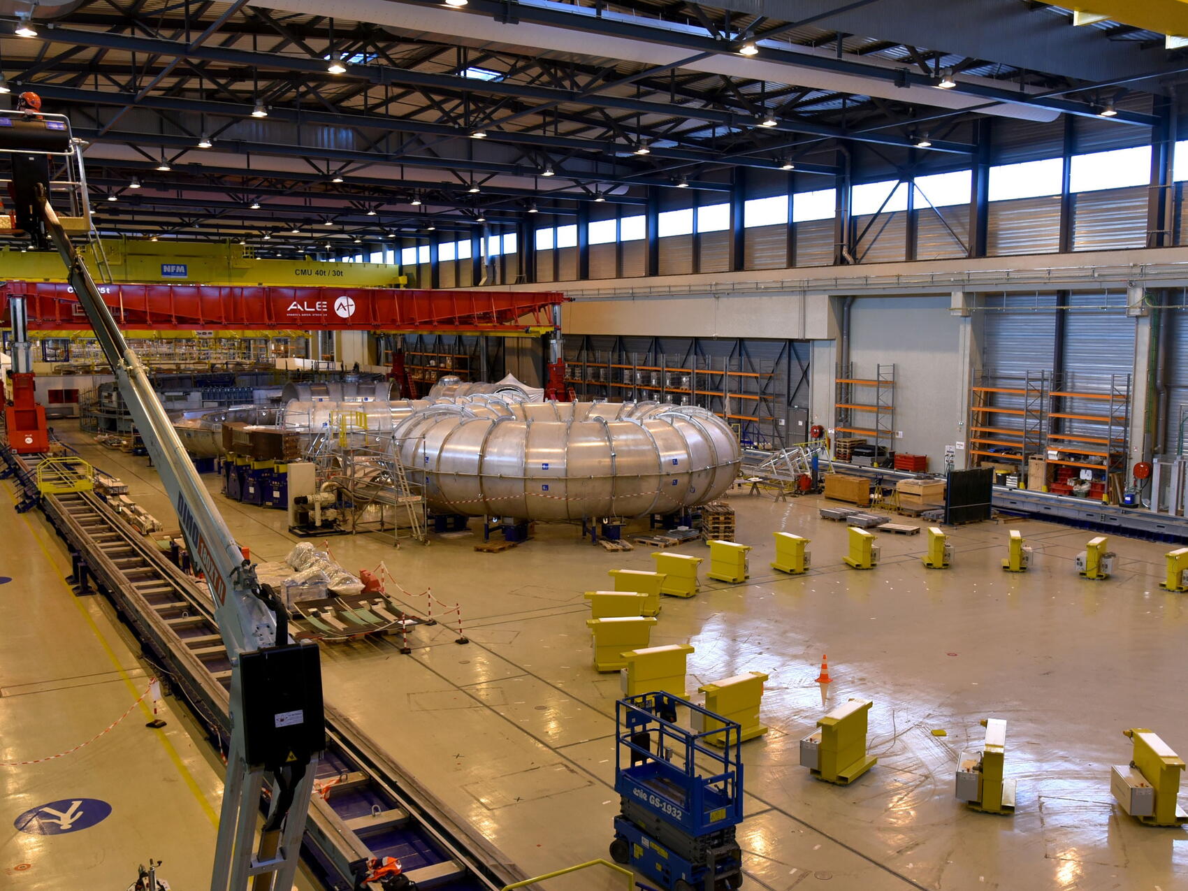 Cryogenic chamber ready