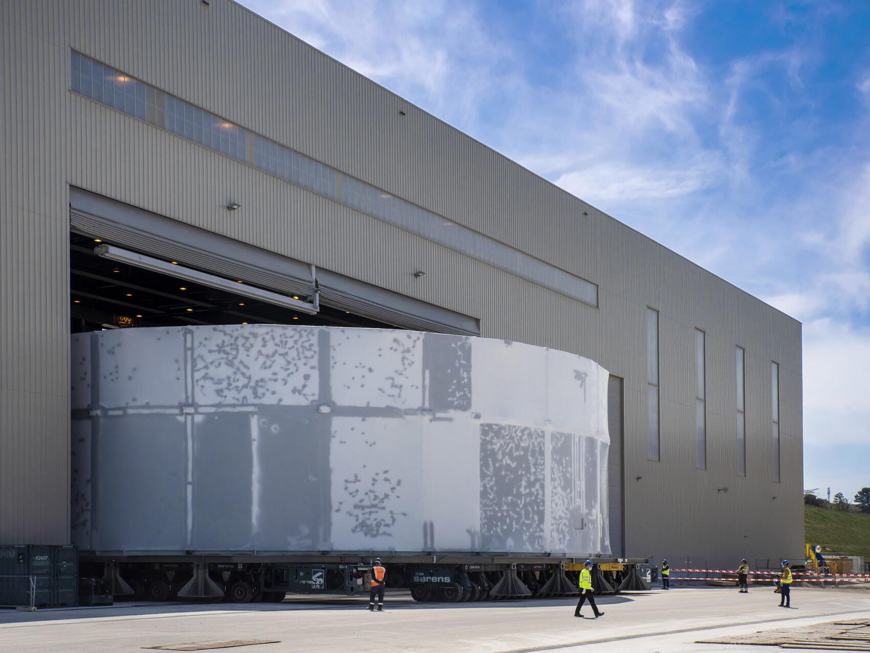 And it's only one-third of the Tokamak's height ...