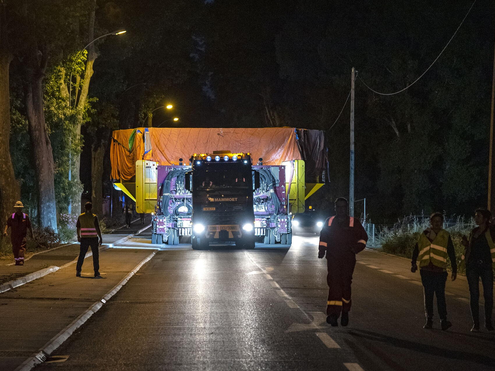 Walking with the load